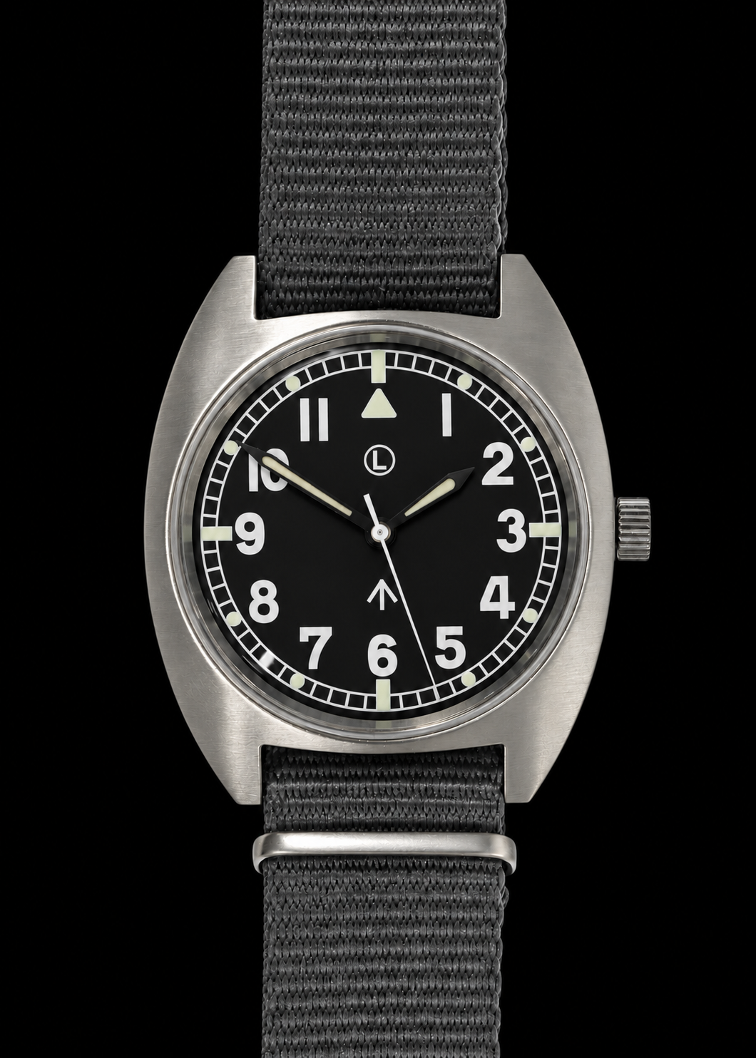 MWC W10 1970s Pattern Hybrid Quartz/Mechanical Watch - NATO Stock Number 6645-99-541-5317