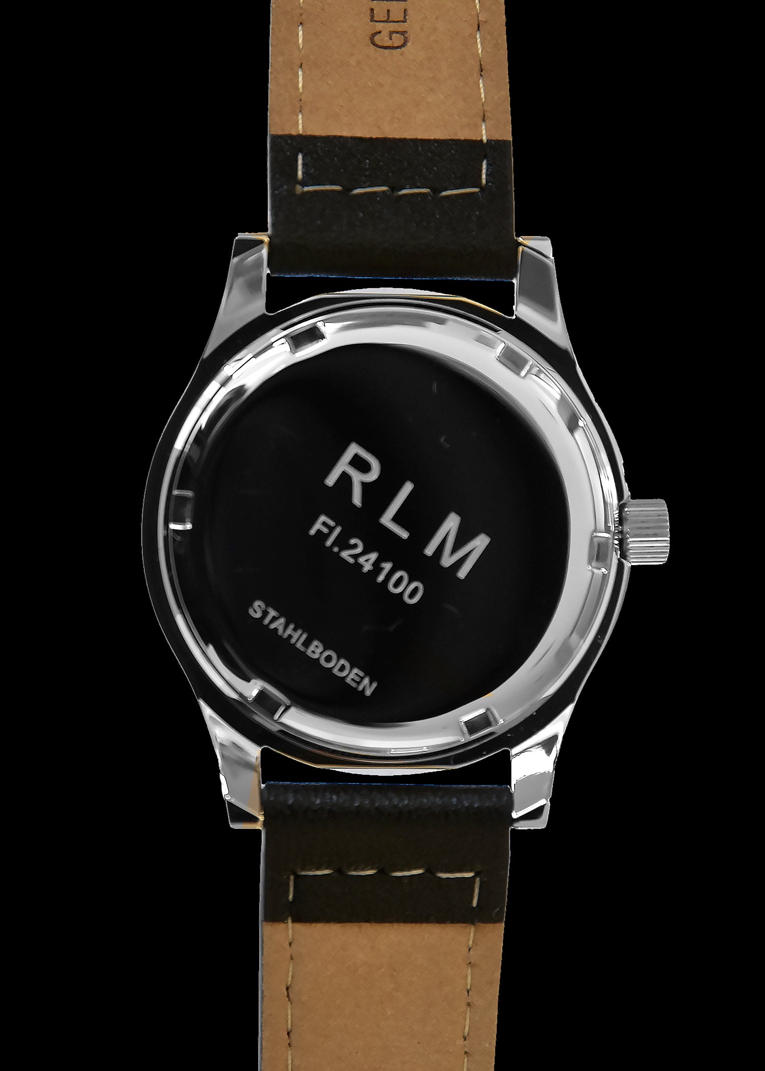 Aeschbach WW2 Pattern Germany Luftwaffe / Reichsluftfahrtministerium (RLM) Pilots Watch with Sapphire Box Crystal and 21 Jewel Automatic Mechanical Movement