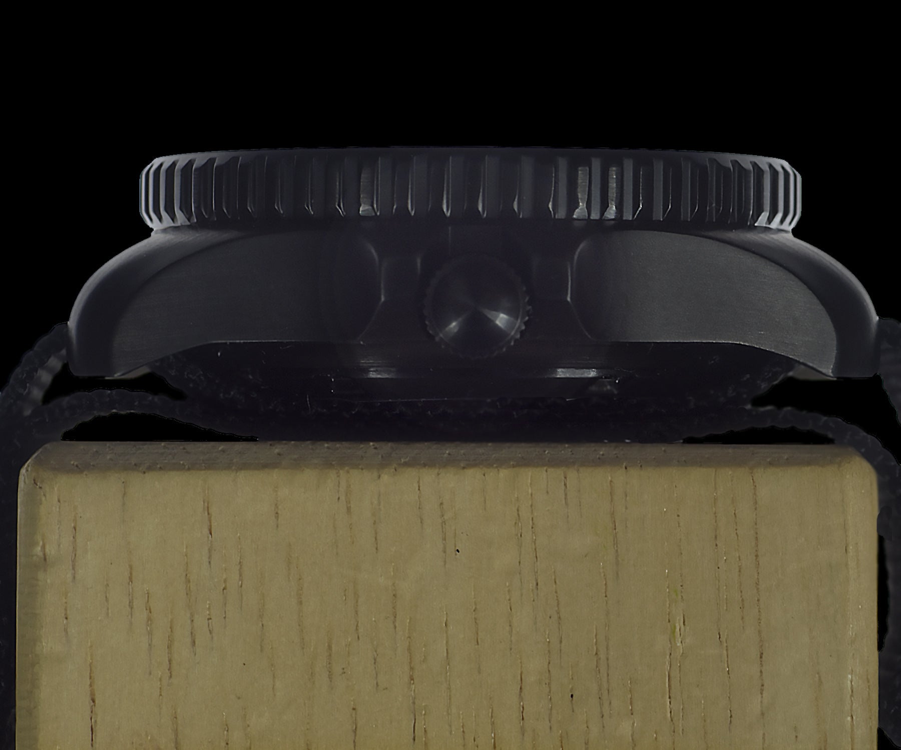 MWC Automatic Black PVD Military Divers Watch - Tritium / GTLS Illumination, Sapphire Crystal and 60 Hour Power Reserve