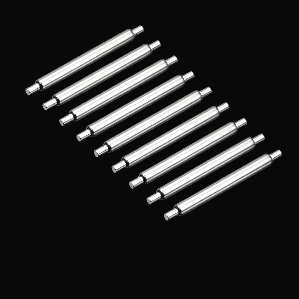 10 x 18mm or 20mm Watch Pins Designed to Create the Appearance of a Military Watch with Fixed Solid Bars