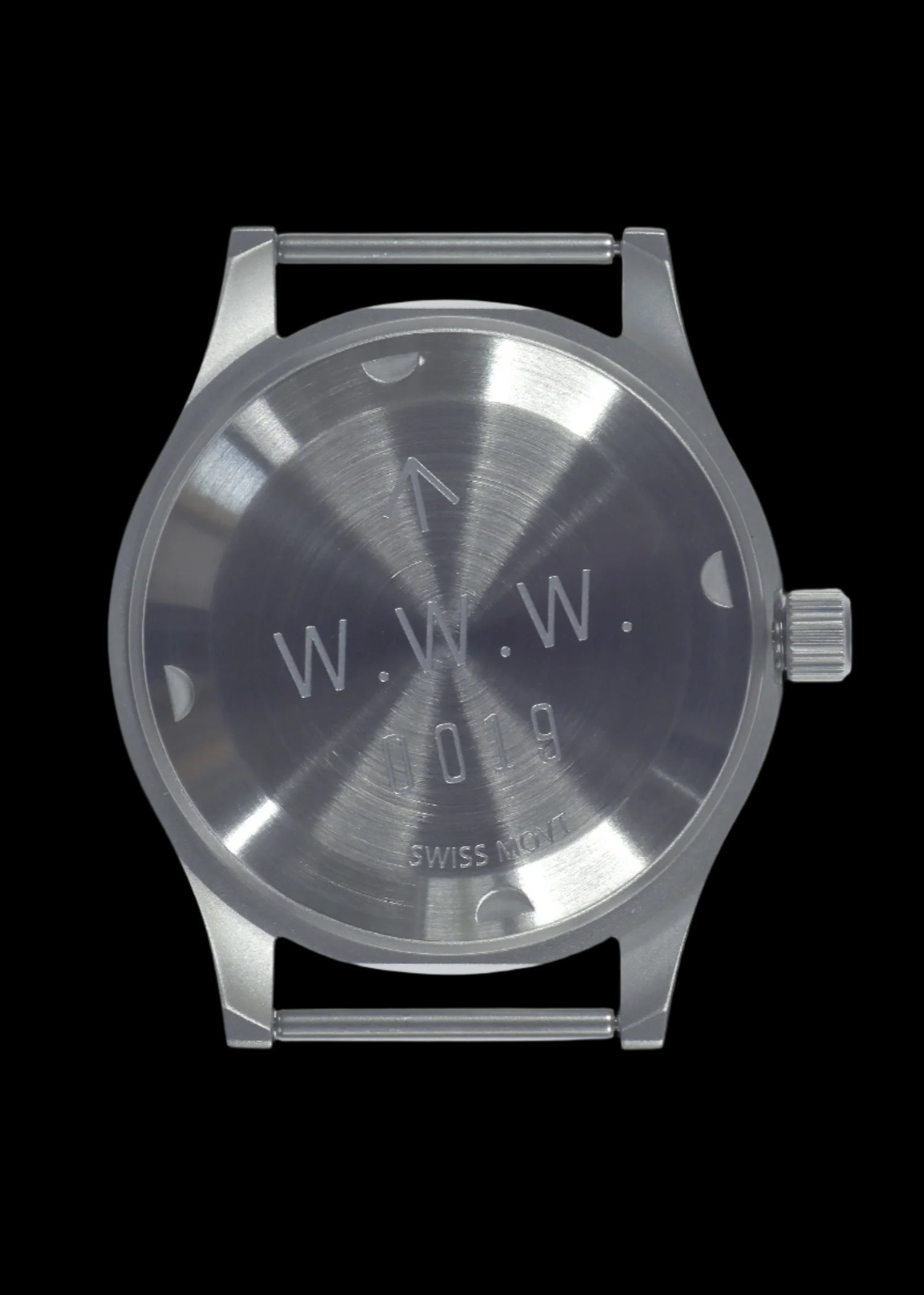 MWC 1940s/1950s "Dirty Dozen" Pattern General Service Watch with a 31 Jewel Swiss Sellita SW260 Automatic Movement and a Domed Vintage Box Sapphire Crystal