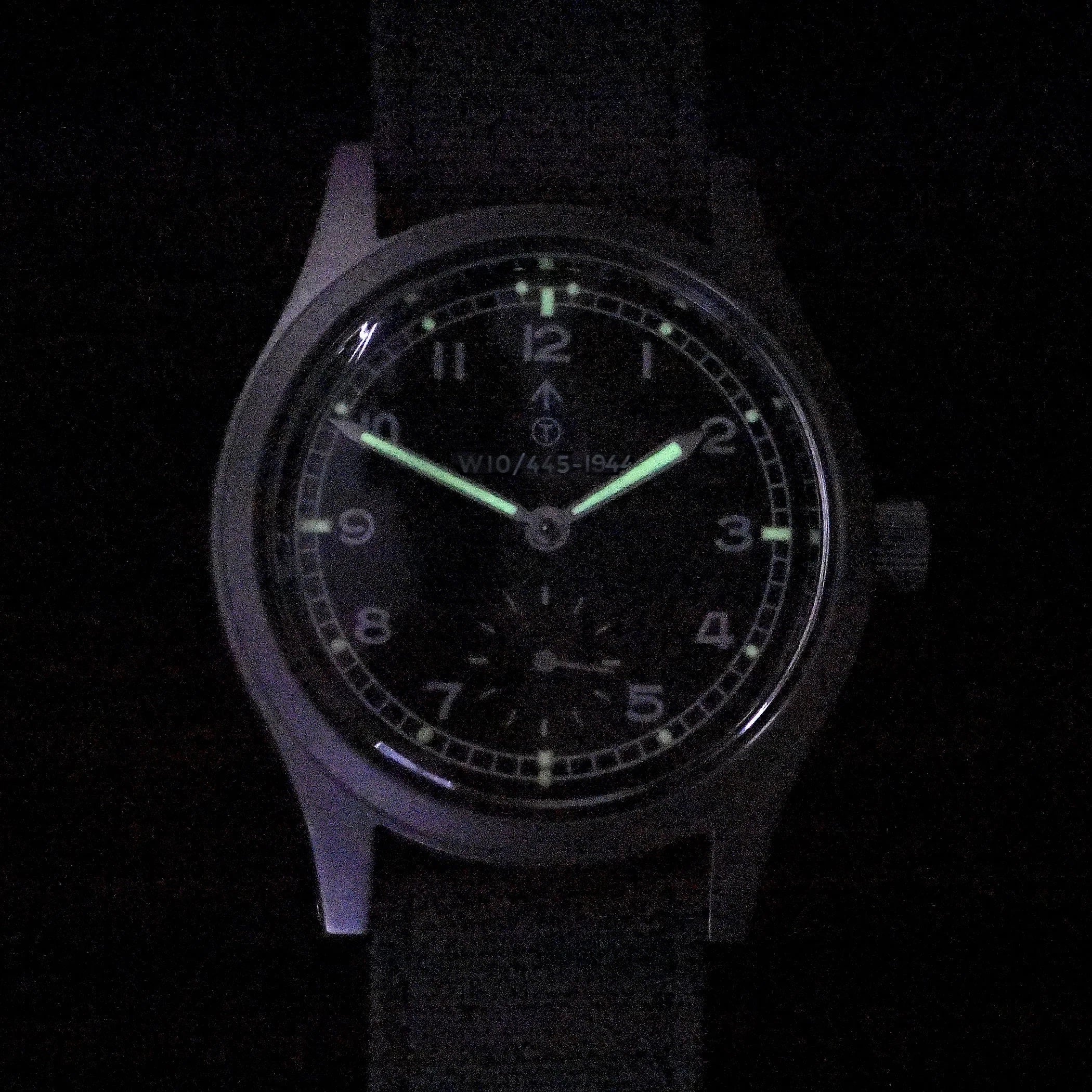 MWC 1940s/1950s "Dirty Dozen" Pattern General Service Watch with a Mechanical Quartz Hybrid Movement